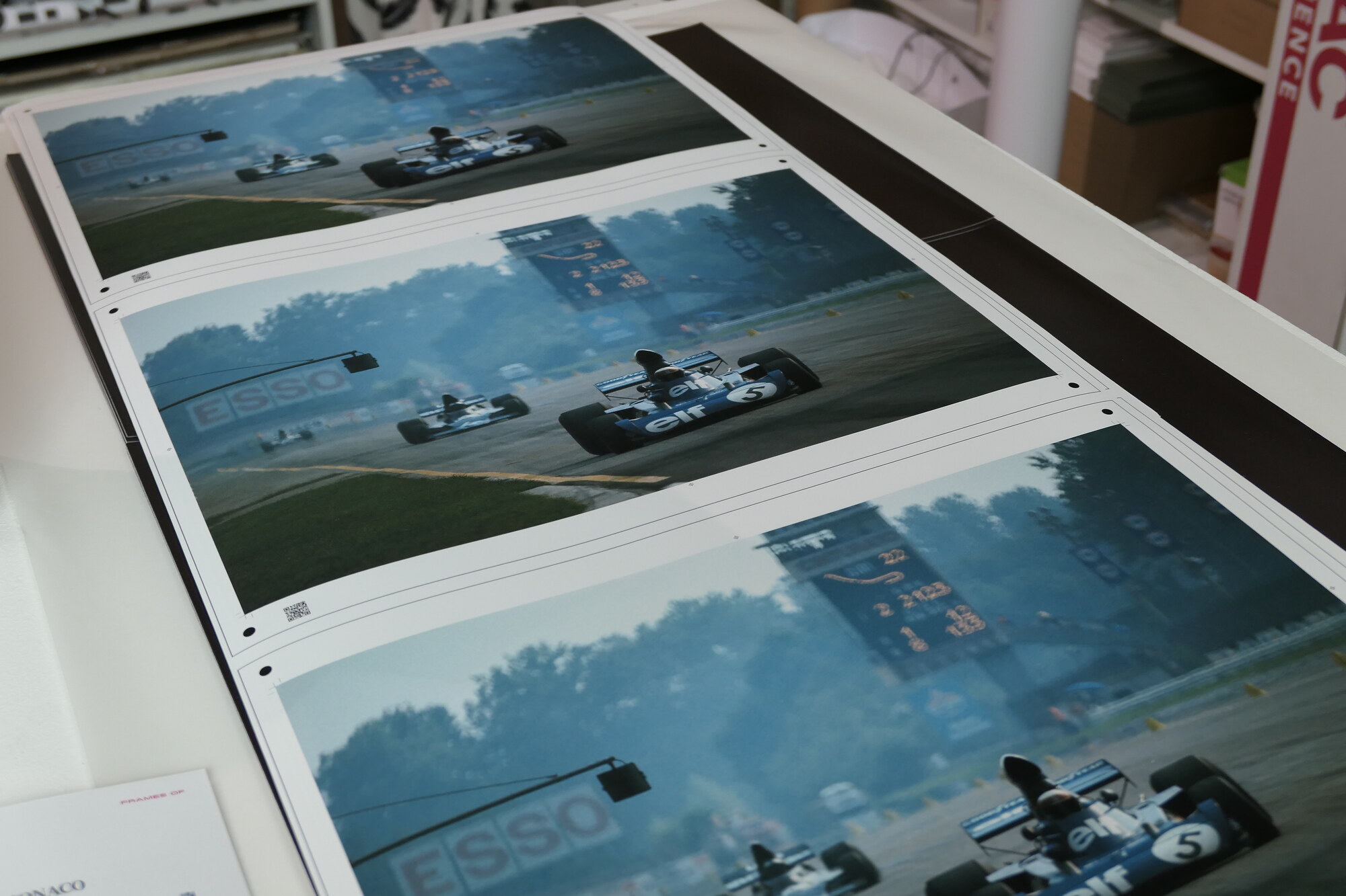 Proofs of the same spread, closer.